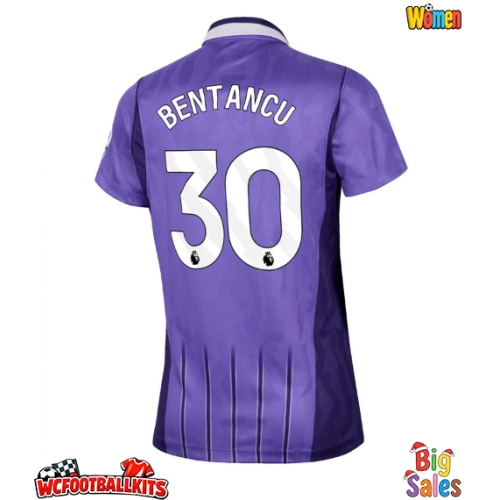 Tottenham Hotspur Rodrigo Bentancur #30 Replica Third Stadium Shirt for Women 2026-27 Short Sleeve